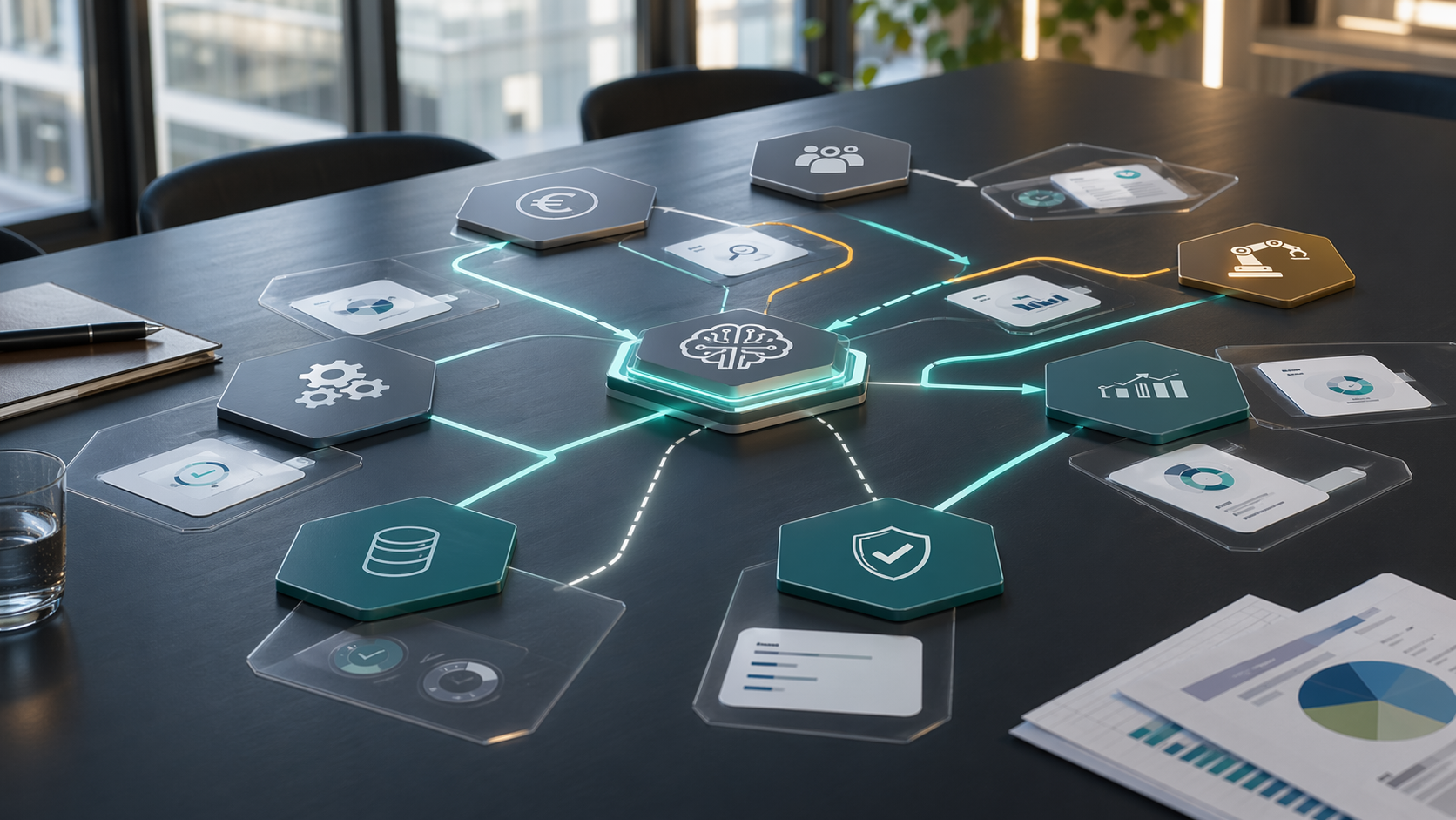 Mapa de decisión para elegir IA en una pyme: productividad, coste, seguridad e integración