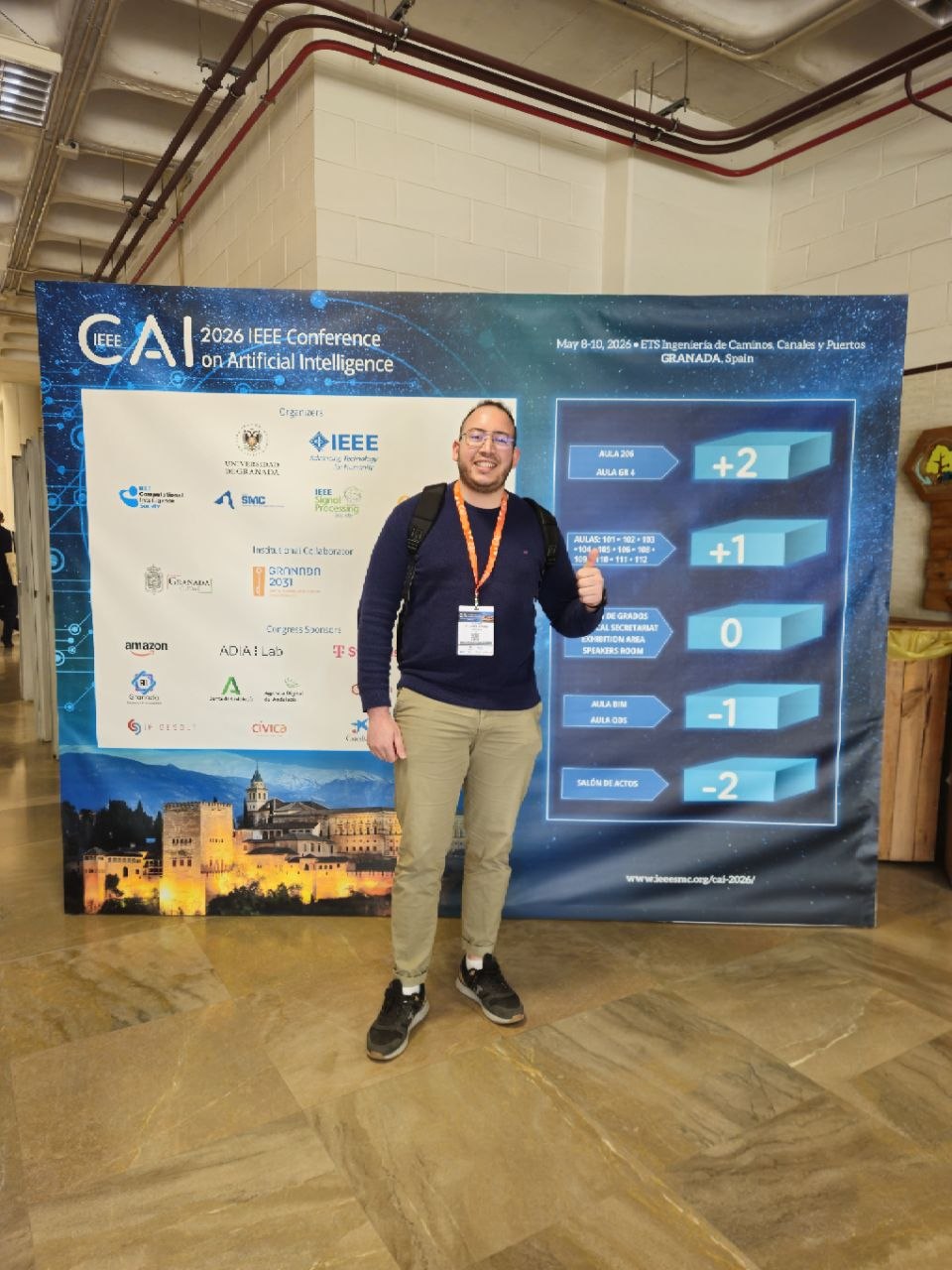 Et Tamimi en la 2026 IEEE Conference on Artificial Intelligence en Granada