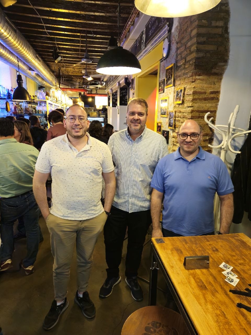 Profesores de FP Mercedarias durante el encuentro de PyData GRX en Granada.